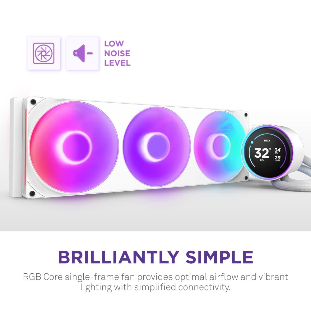 Amazon | NZXT Kraken Elite 420 RGB V2 White 簡易水冷CPUクーラー